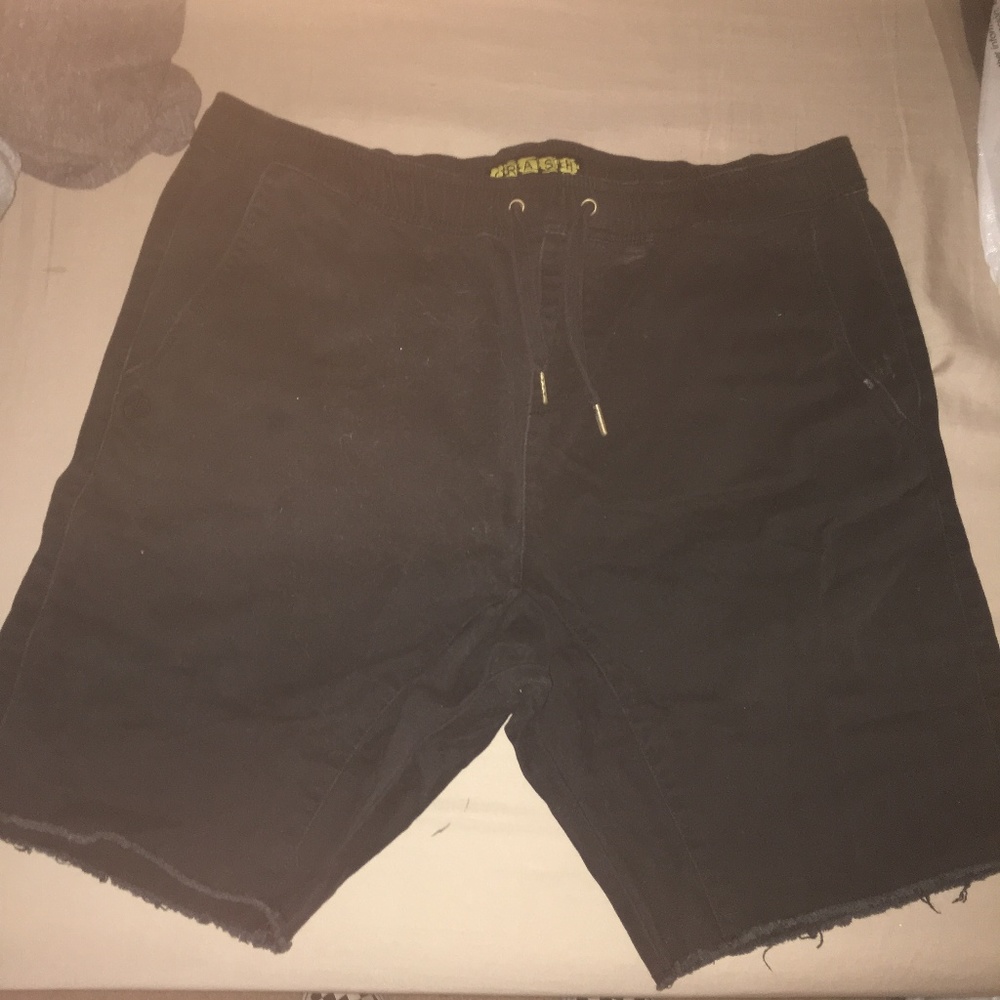 Crash Black Shorts